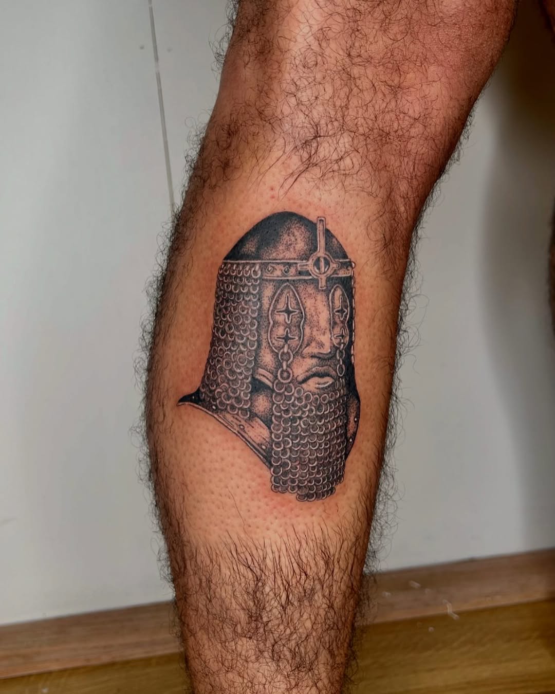 Tattoo by @allieb.tats — black_and_grey, realism