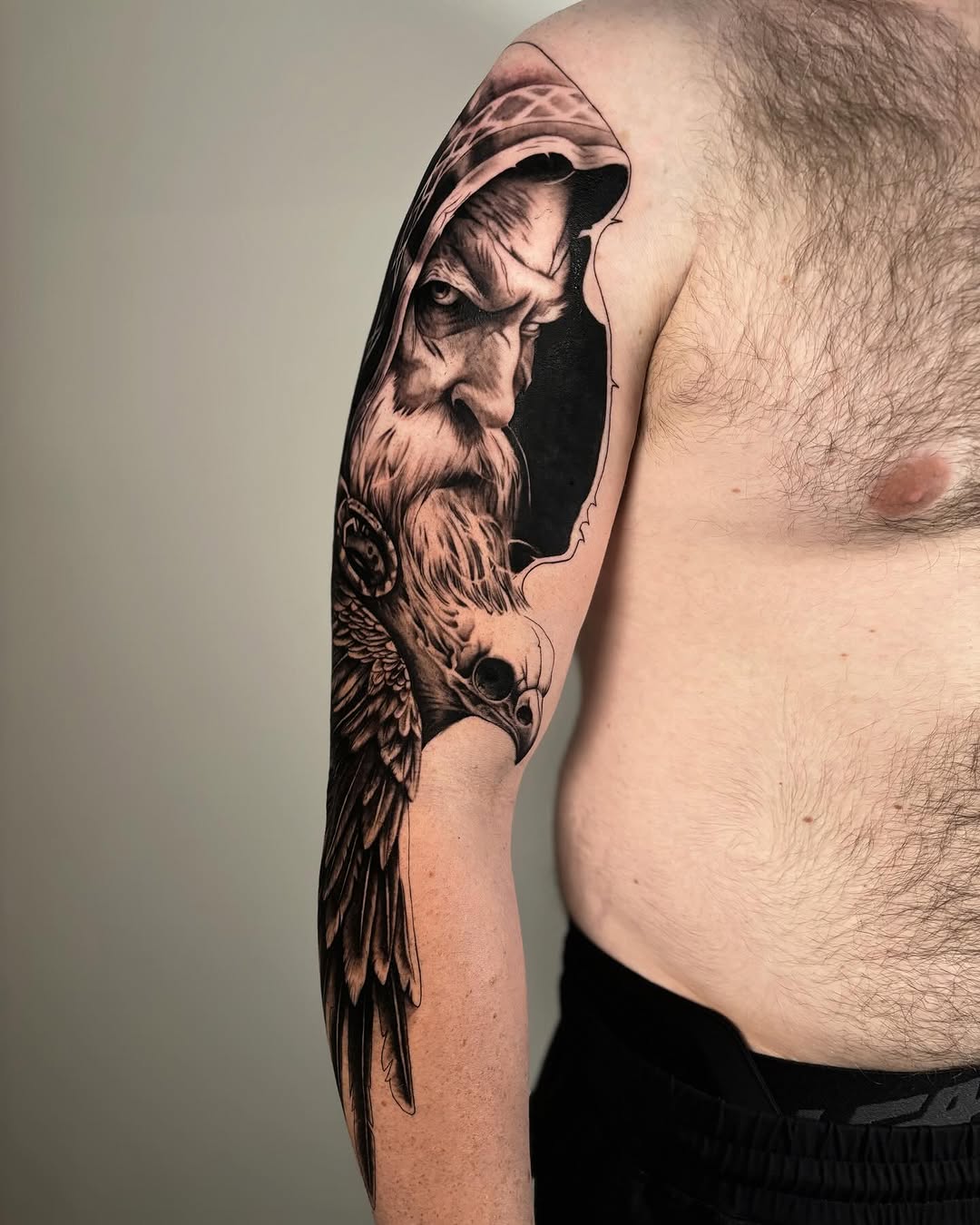 Tattoo by @jb.iink โ realism, black_and_grey