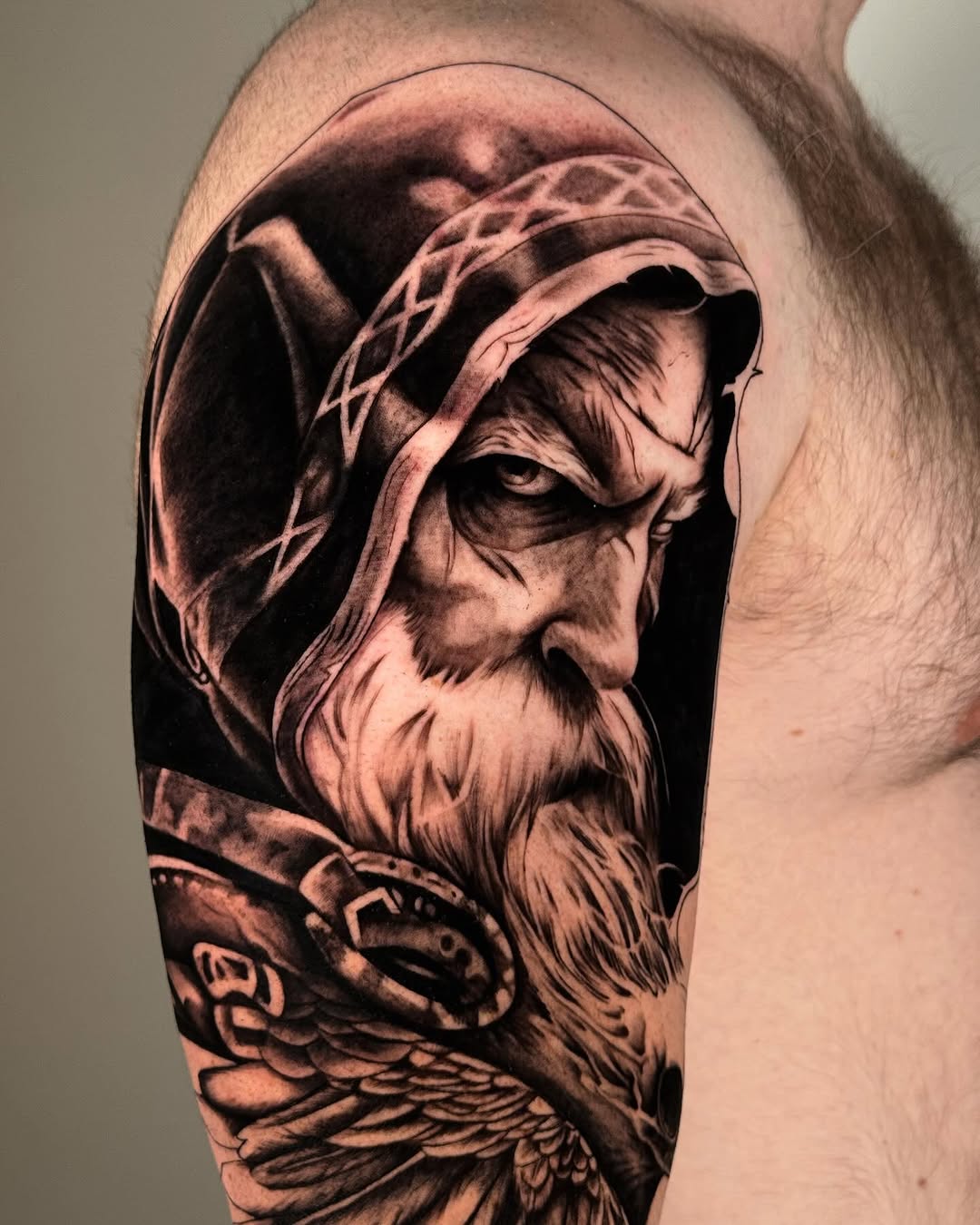Tattoo by @jb.iink โ realism, black_and_grey