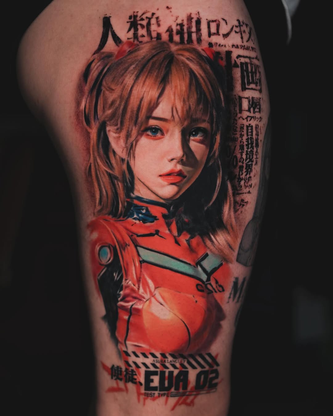 Tattoo by @wai.tattoo — anime, realism