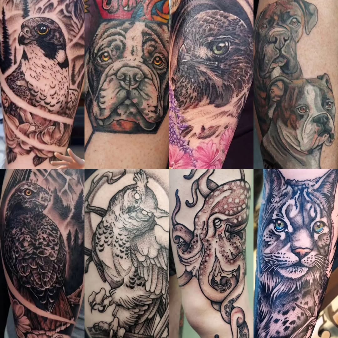 Tattoo by @prismbaby920 — realism, black_and_grey