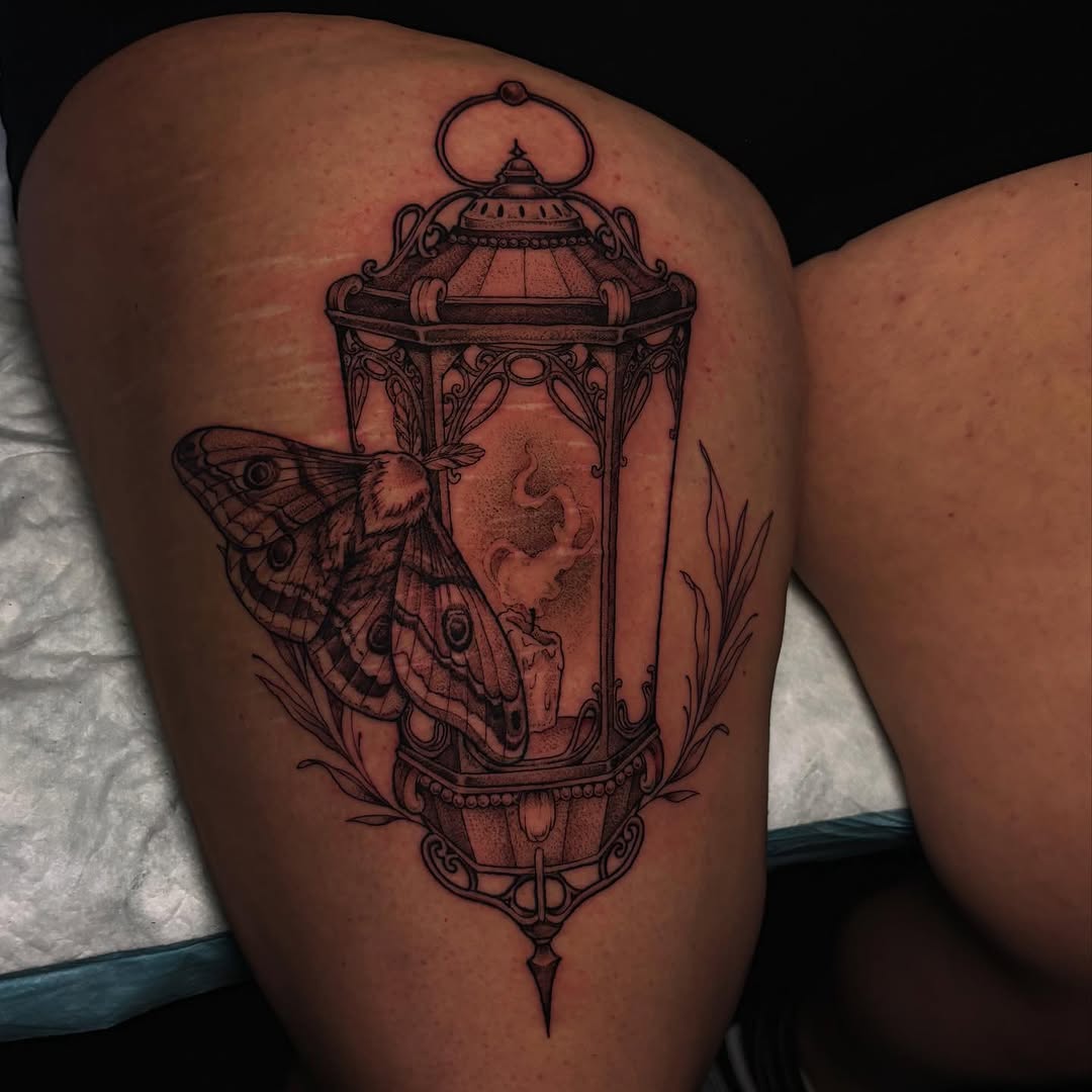Tattoo by @syddix_art — black_and_grey, illustrative