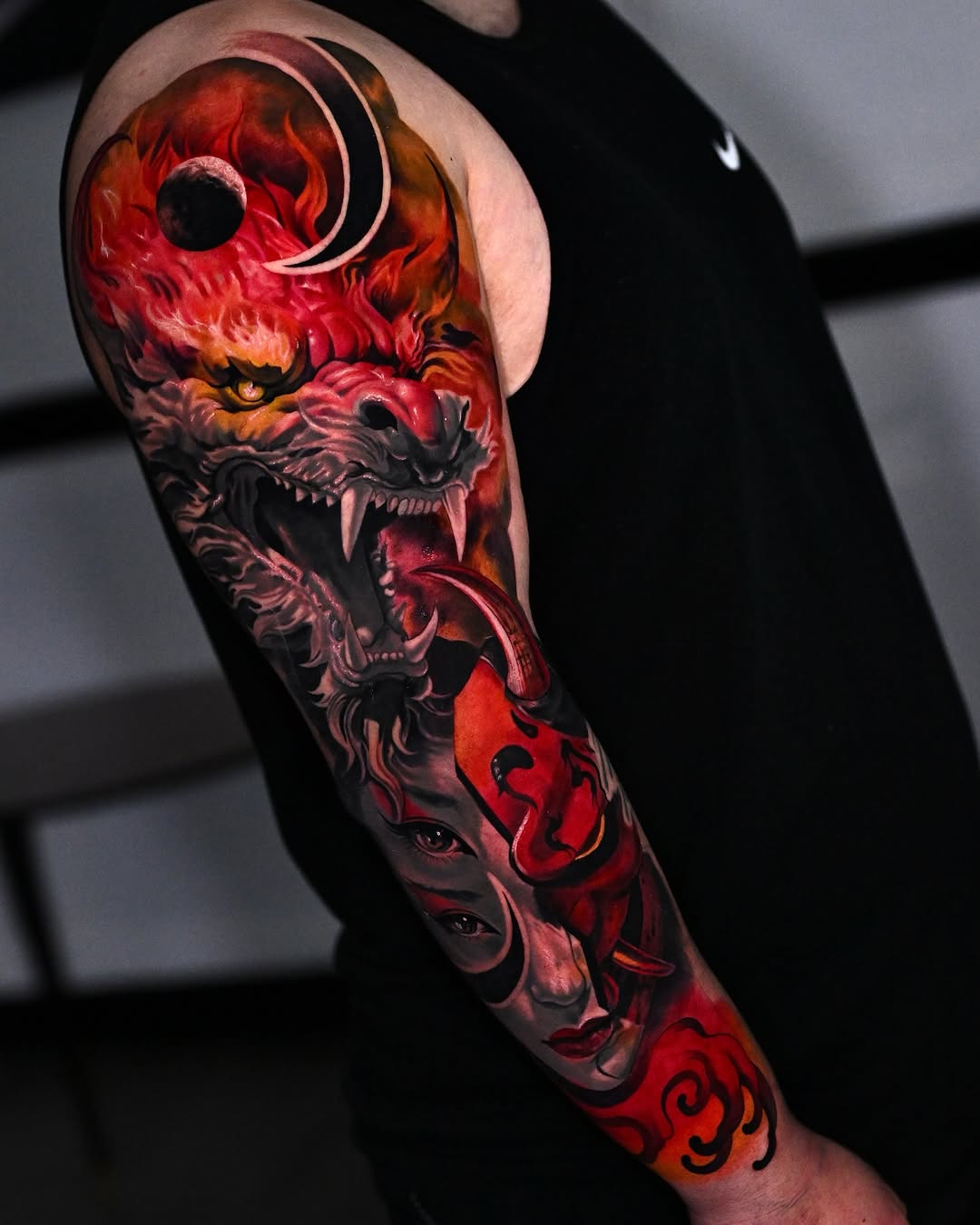 Tattoo by @the_marcs — realism, dark_realism