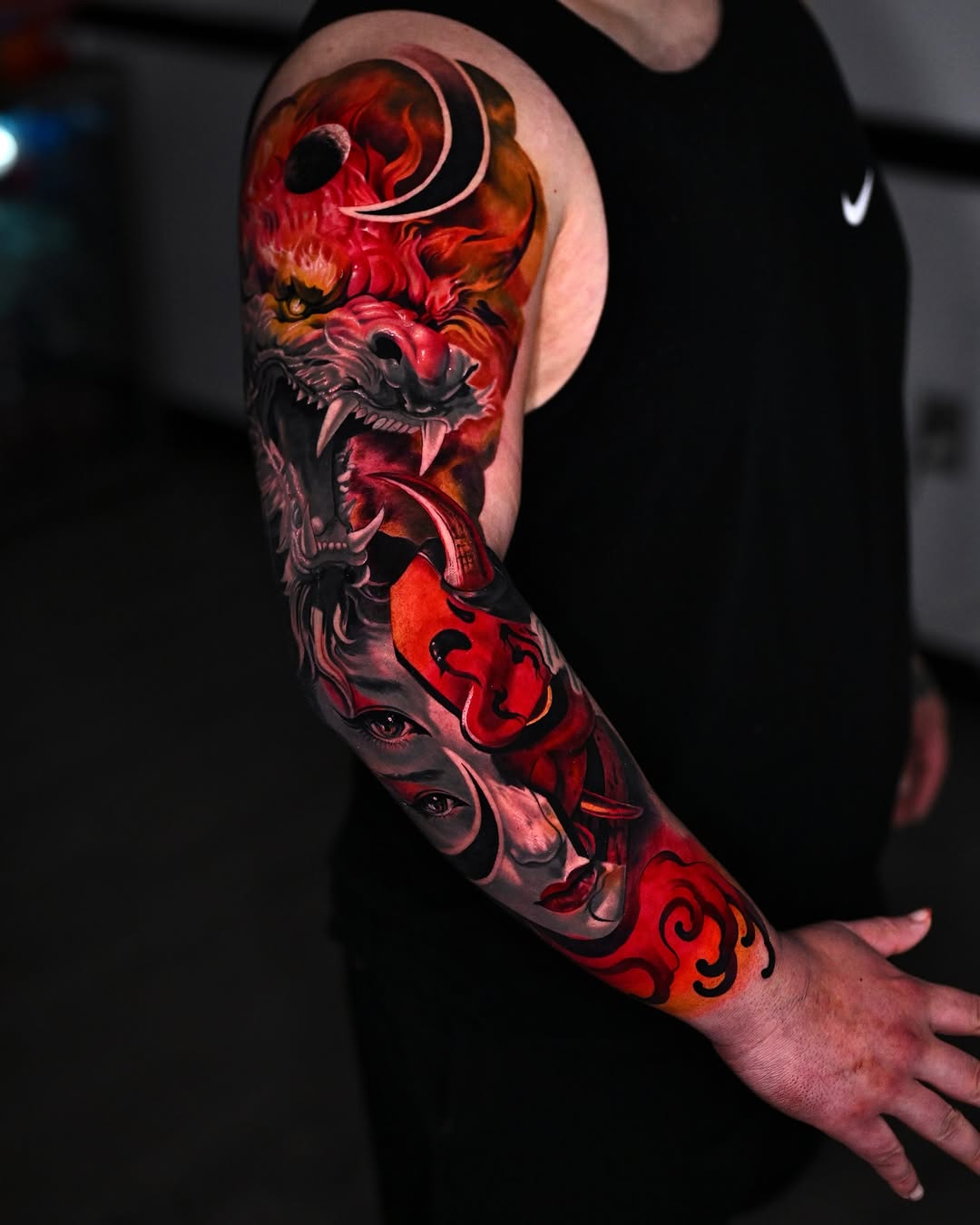 Tattoo by @the_marcs — realism, dark_realism
