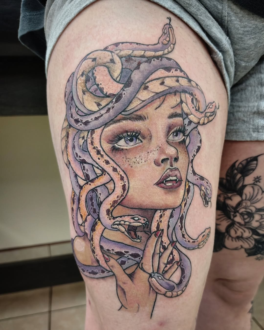 Tattoo by @yourferalfriend β realism, neo_traditional