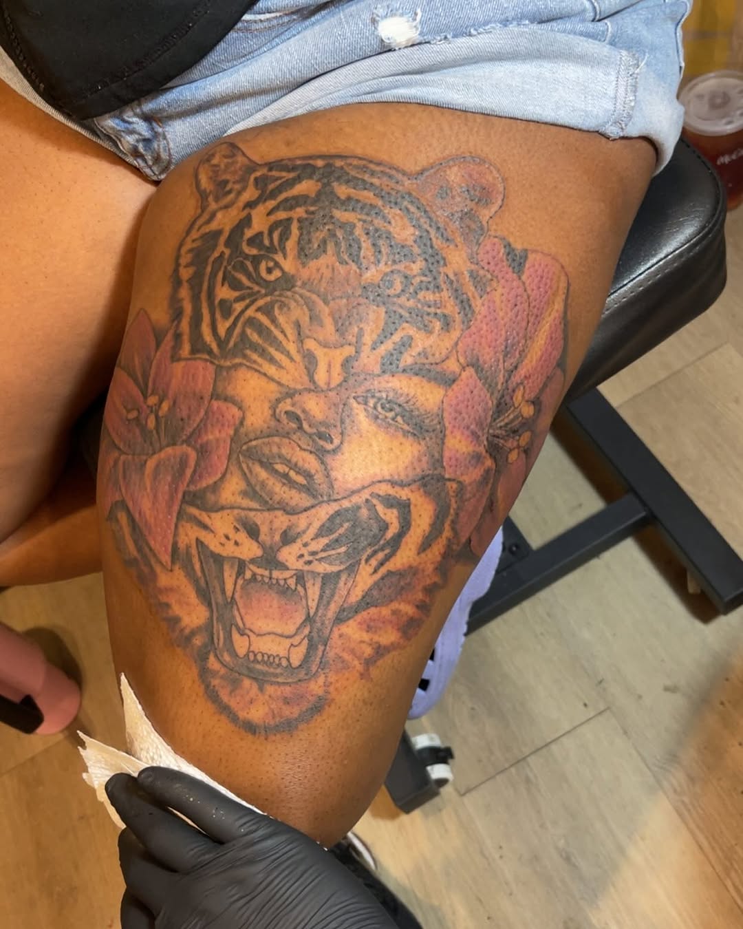 Tattoo by @da_madtatter — realism, black_and_grey