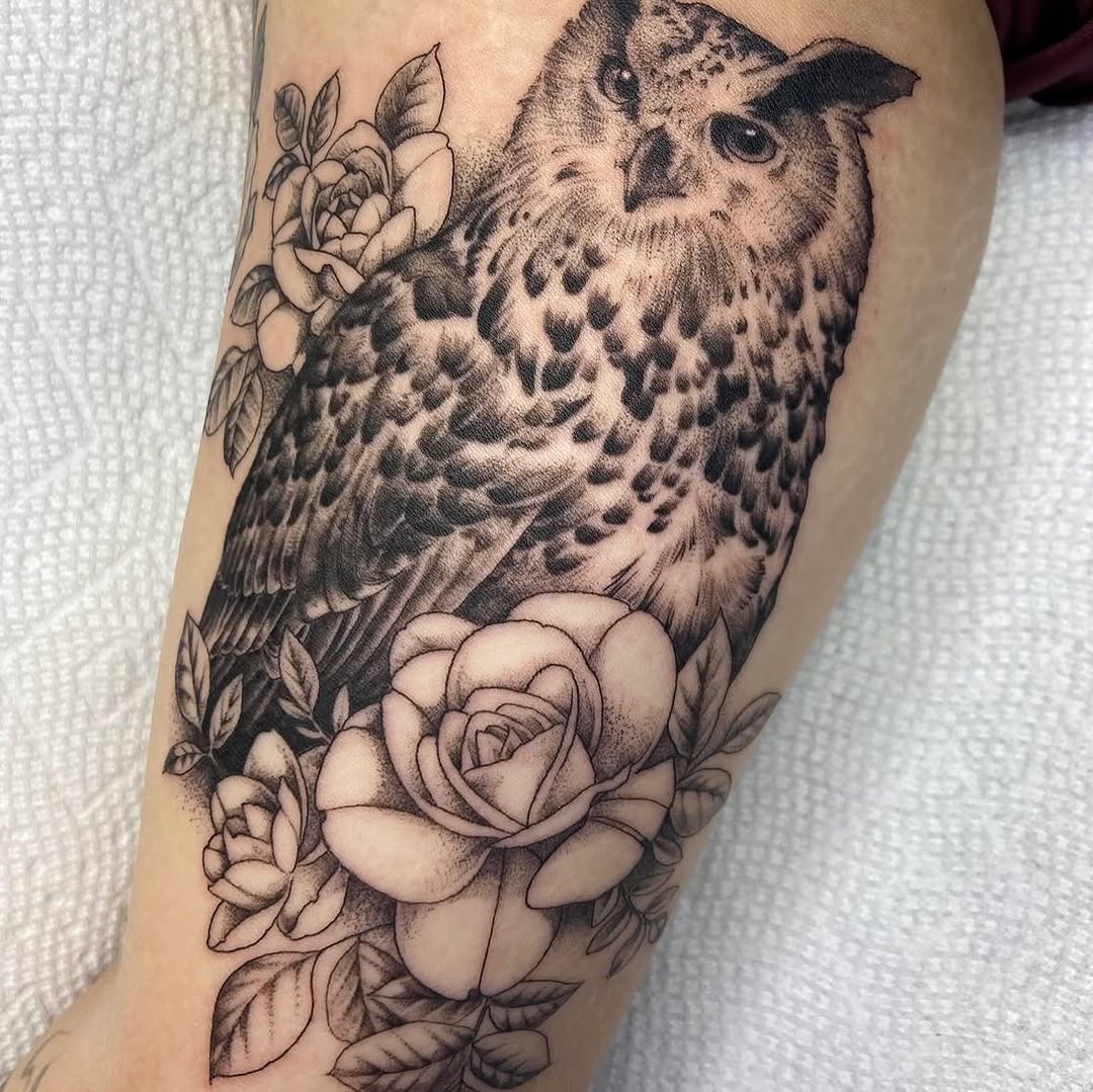 Tattoo by @blairrydell โ realism, black_and_grey