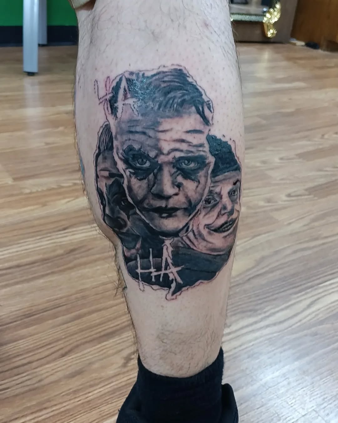 Tattoo by @speedy_tattz — realism, black_and_grey
