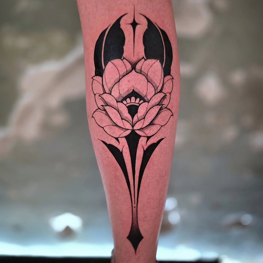 Tattoo by @ceso732 — blackwork, dotwork