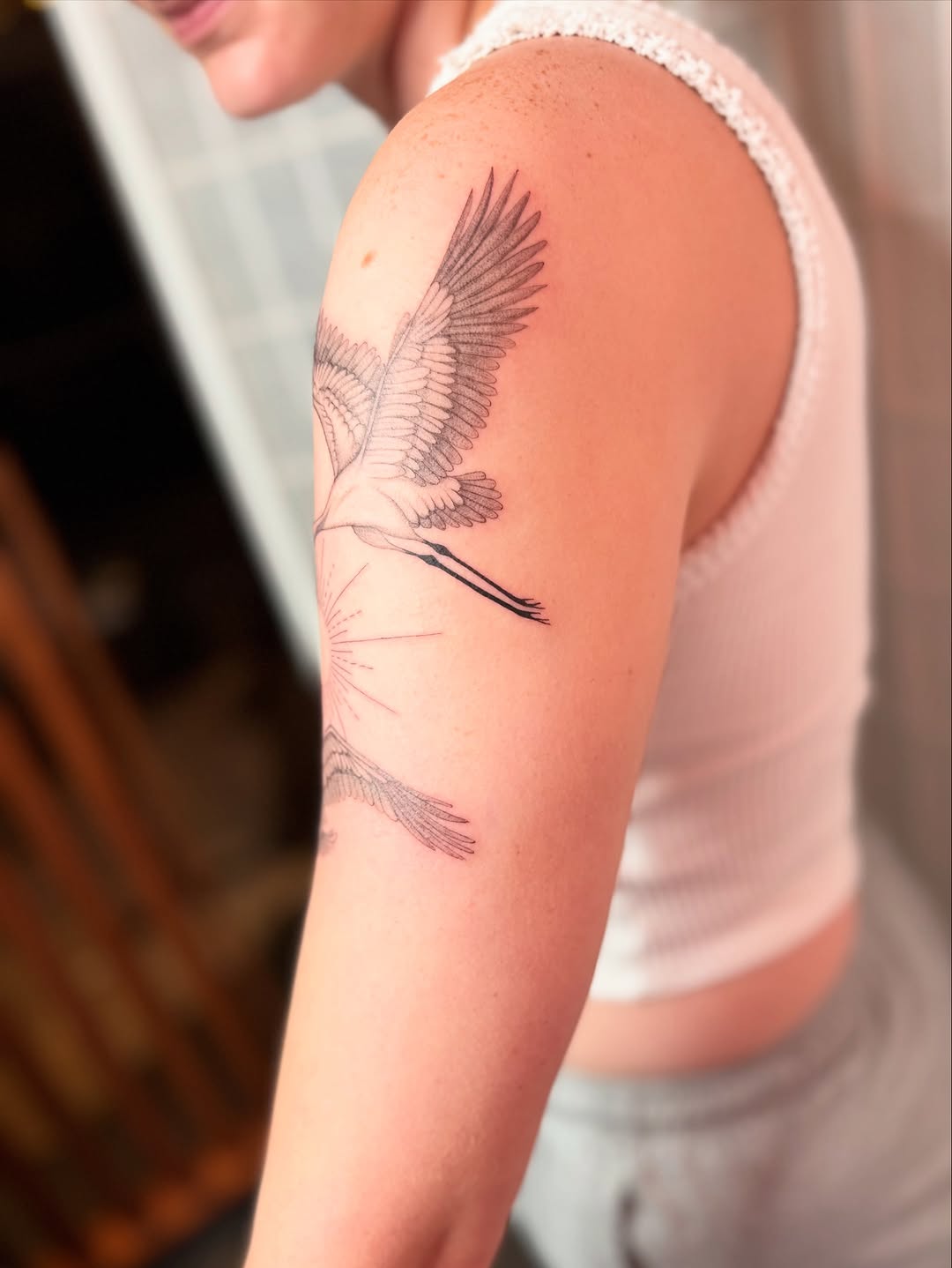 Tattoo by @dottedbydama — fine_line