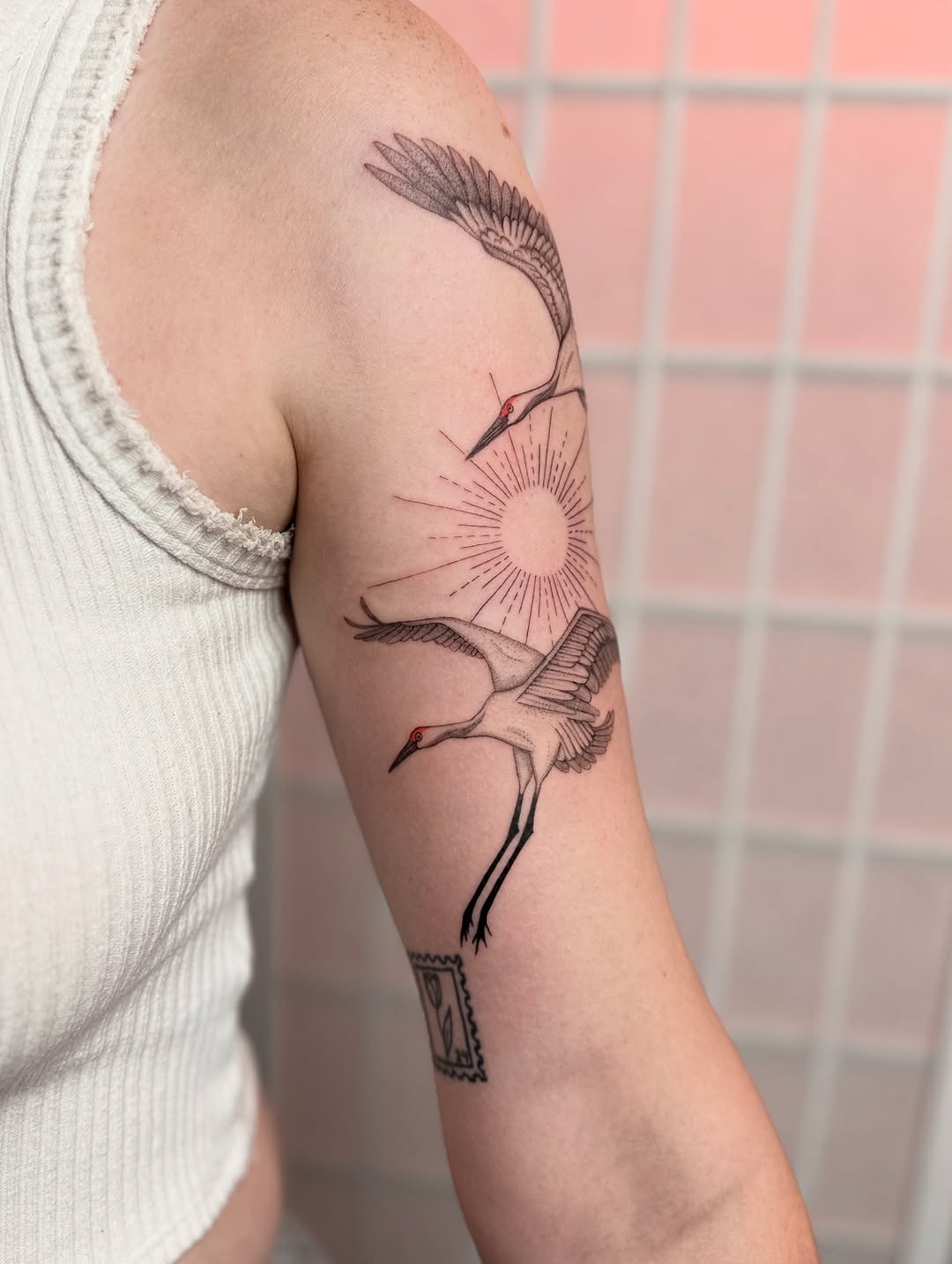 Tattoo by @dottedbydama — fine_line