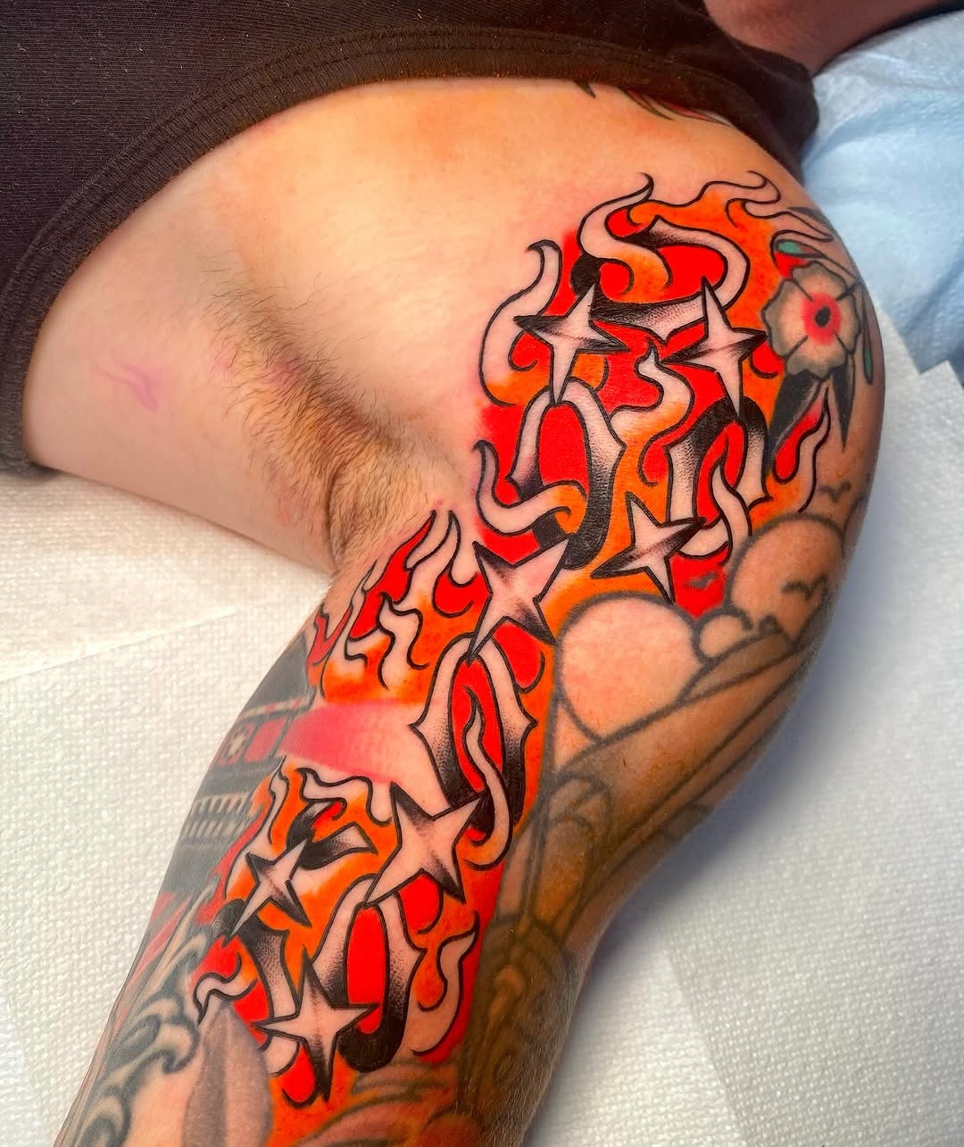 Tattoo by @sydtatz — american_traditional, illustrative