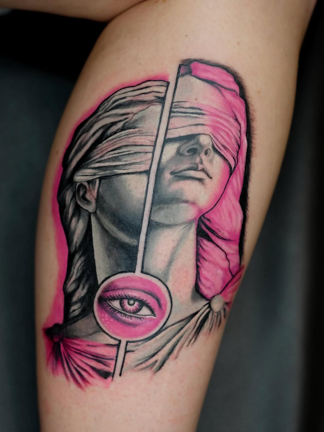 Tattoo by @skylito_creations — black_and_grey, realism