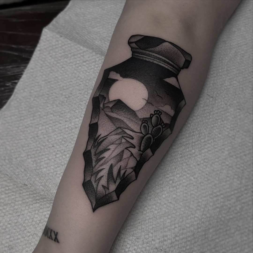 Tattoo by @beejaytattoo — black_and_grey, realism