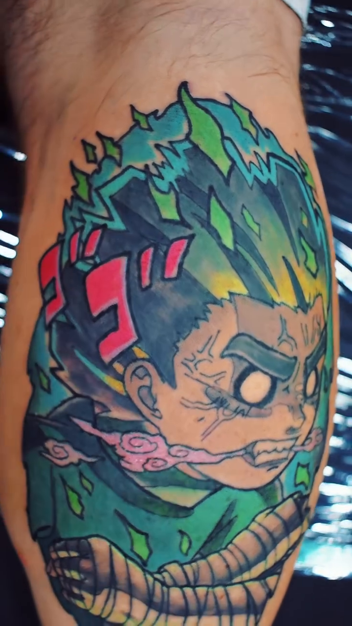 Tattoo by @_.slym — anime