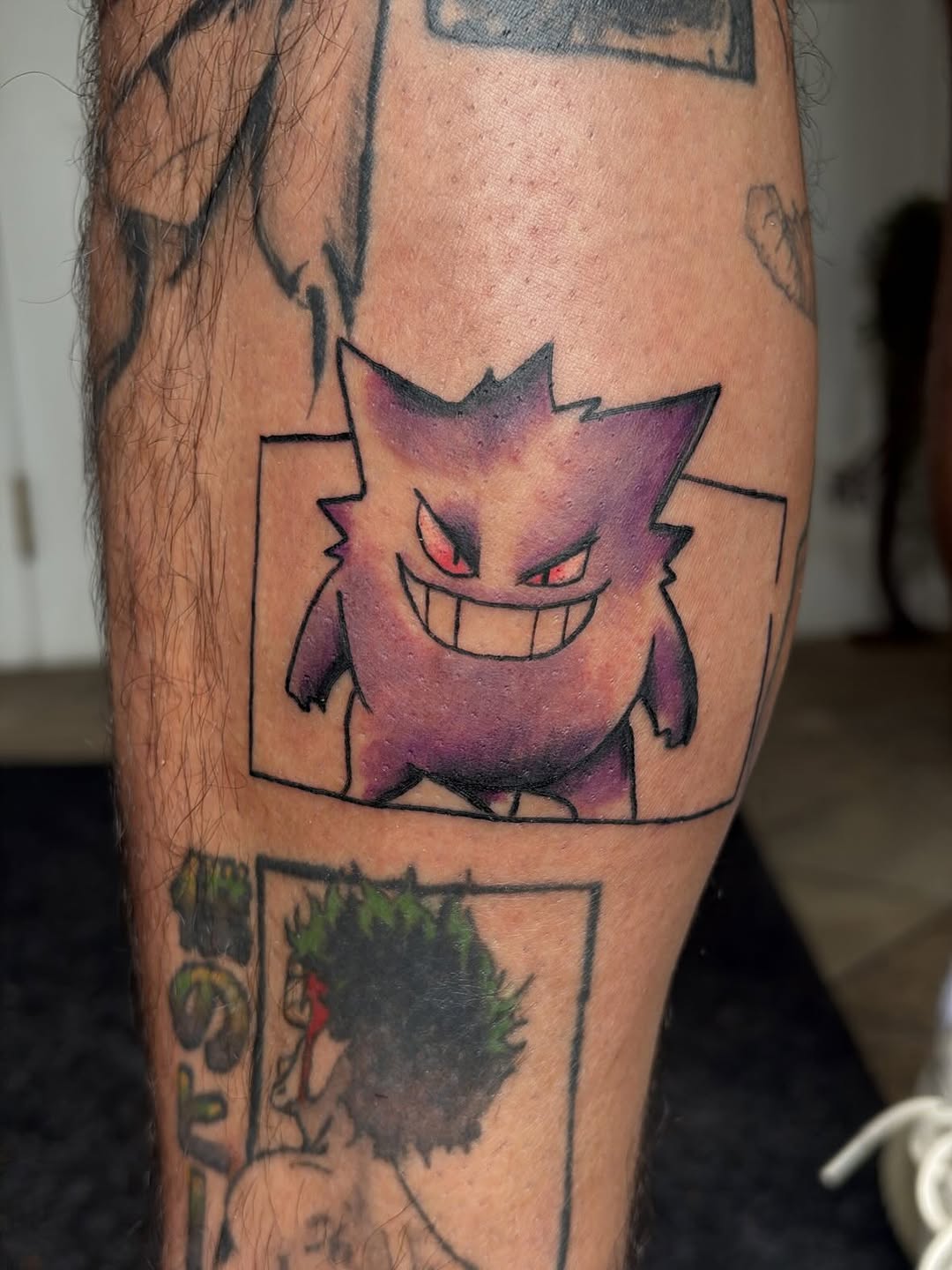 Tattoo by @edwardxtattoos — anime
