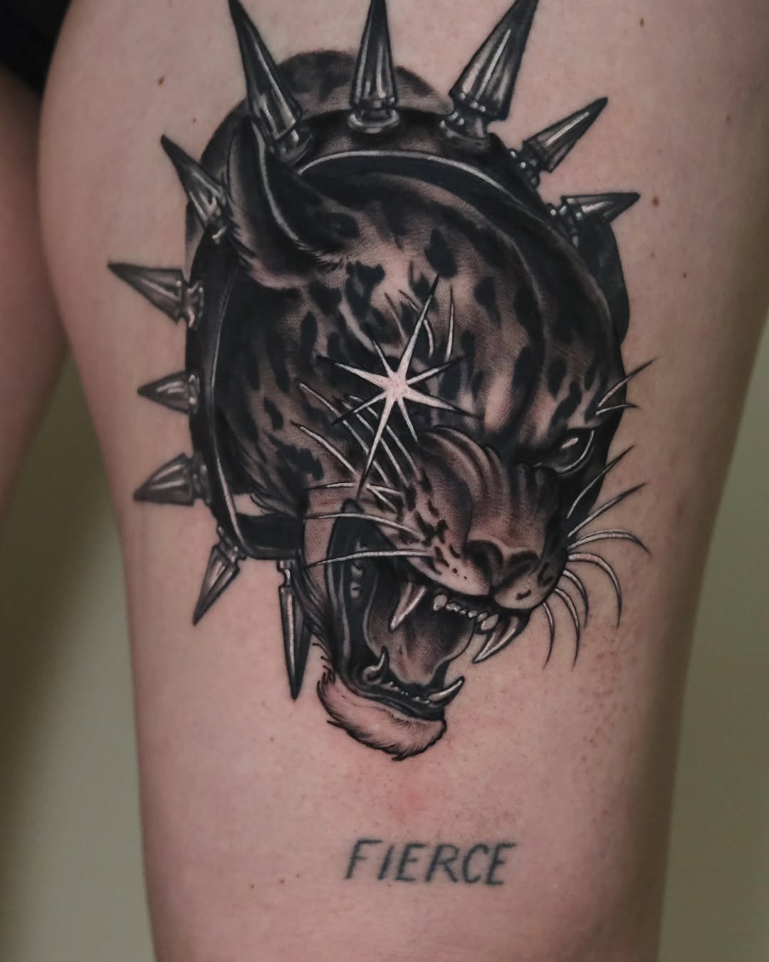 Tattoo by @graywashtash — black_and_grey