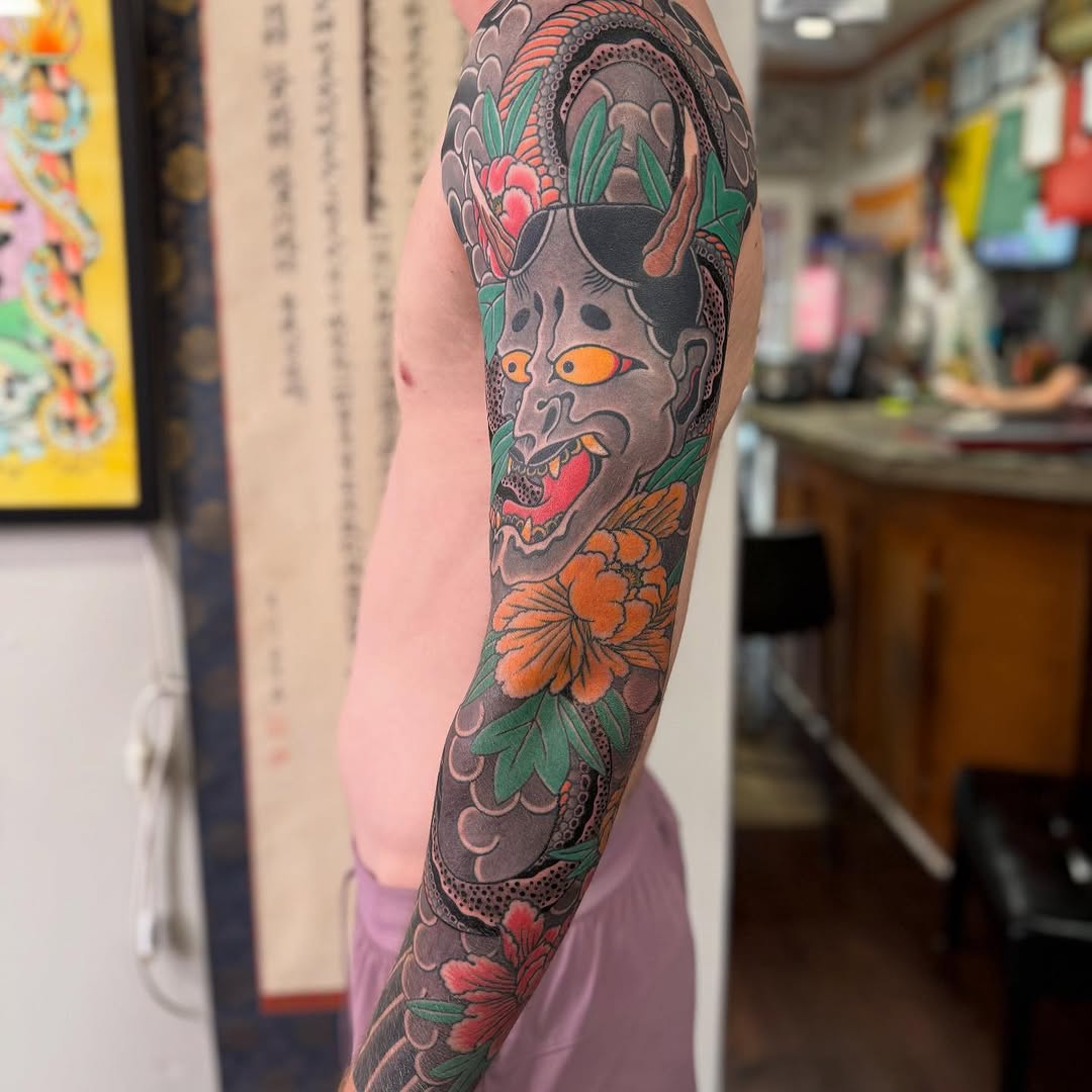 Tattoo by @jasoneisenberg73 โ japanese_irezumi