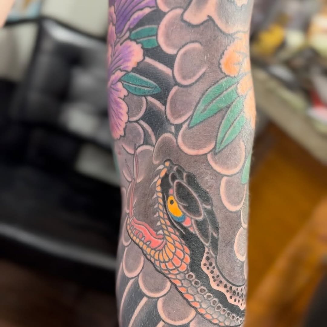 Tattoo by @jasoneisenberg73 โ japanese_irezumi