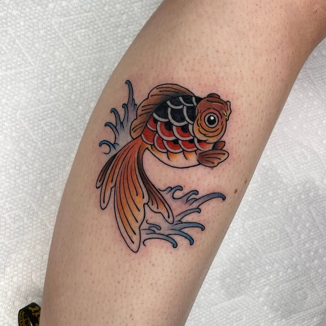 Tattoo by @lexx.christine โ american_traditional, japanese_irezumi
