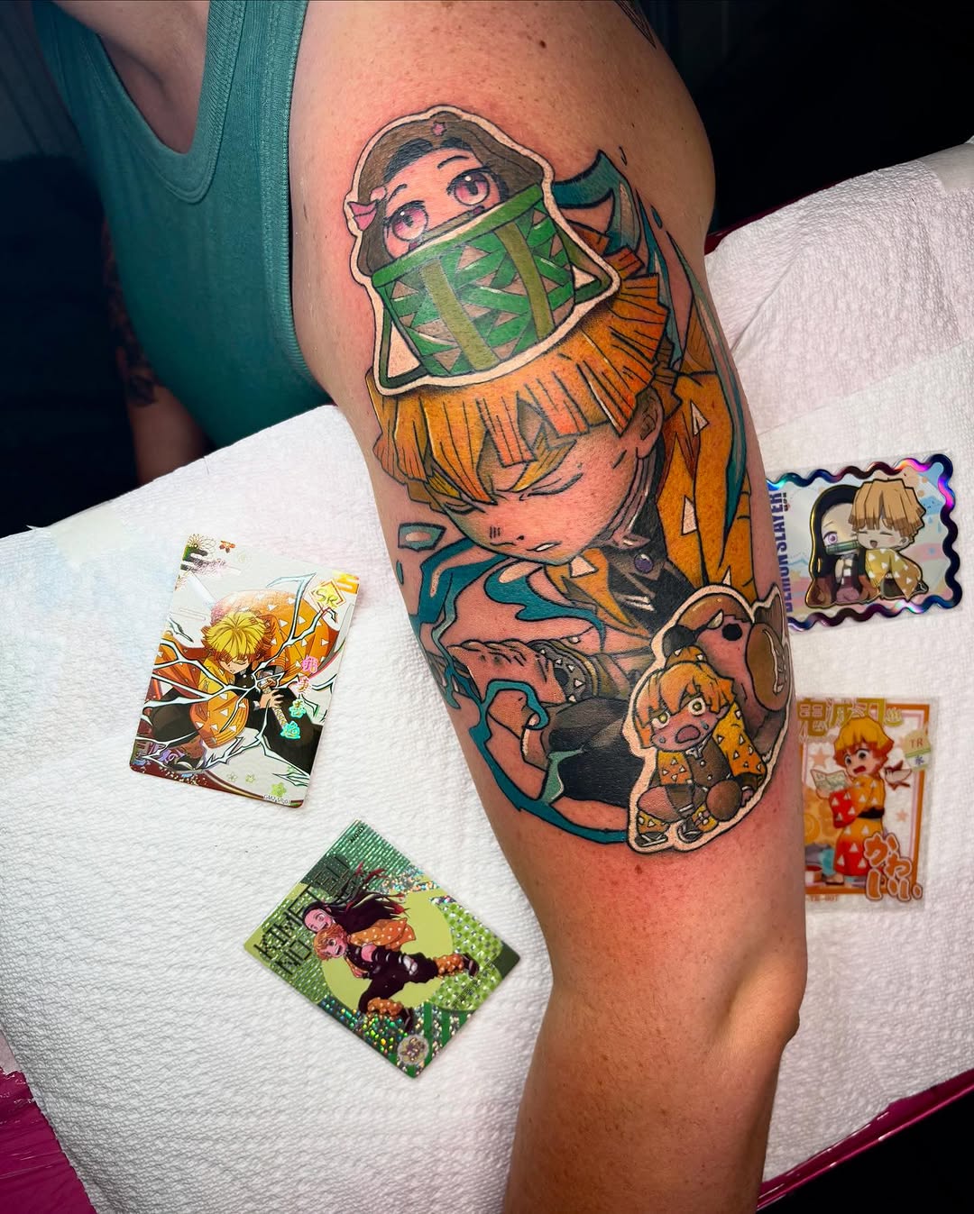 Tattoo by @dobbystattoos — anime