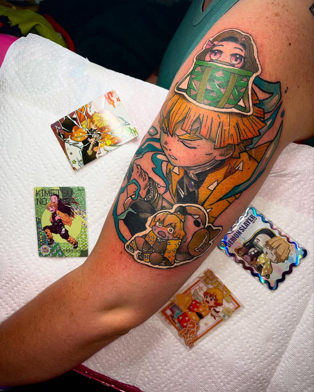 Tattoo by @dobbystattoos — anime
