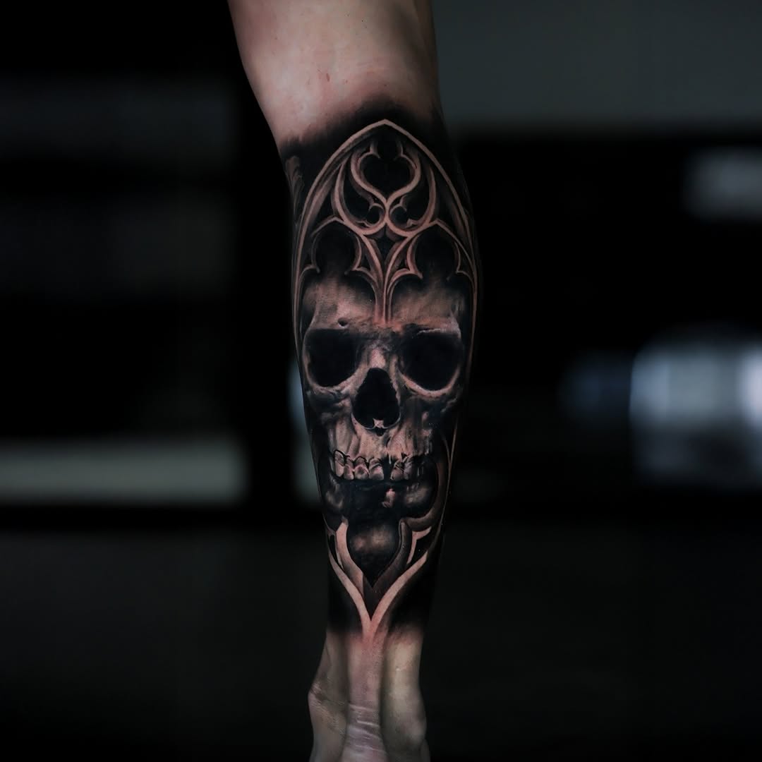 Tattoo by @_felipeink β black_and_grey, realism