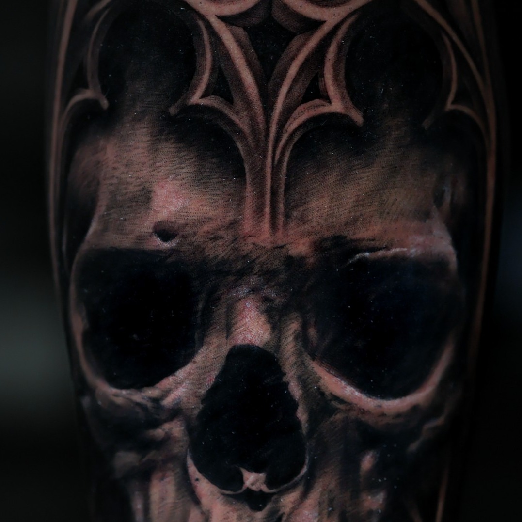Tattoo by @_felipeink β realism, dark_realism