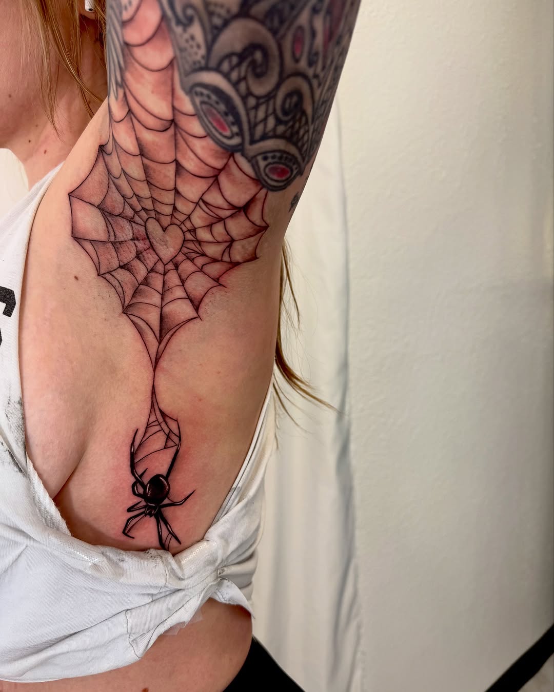 Tattoo by @jerryluckycat — illustrative, black_and_grey