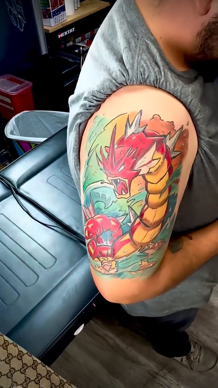 Tattoo by @jettskii_jitt_ — new_school, anime