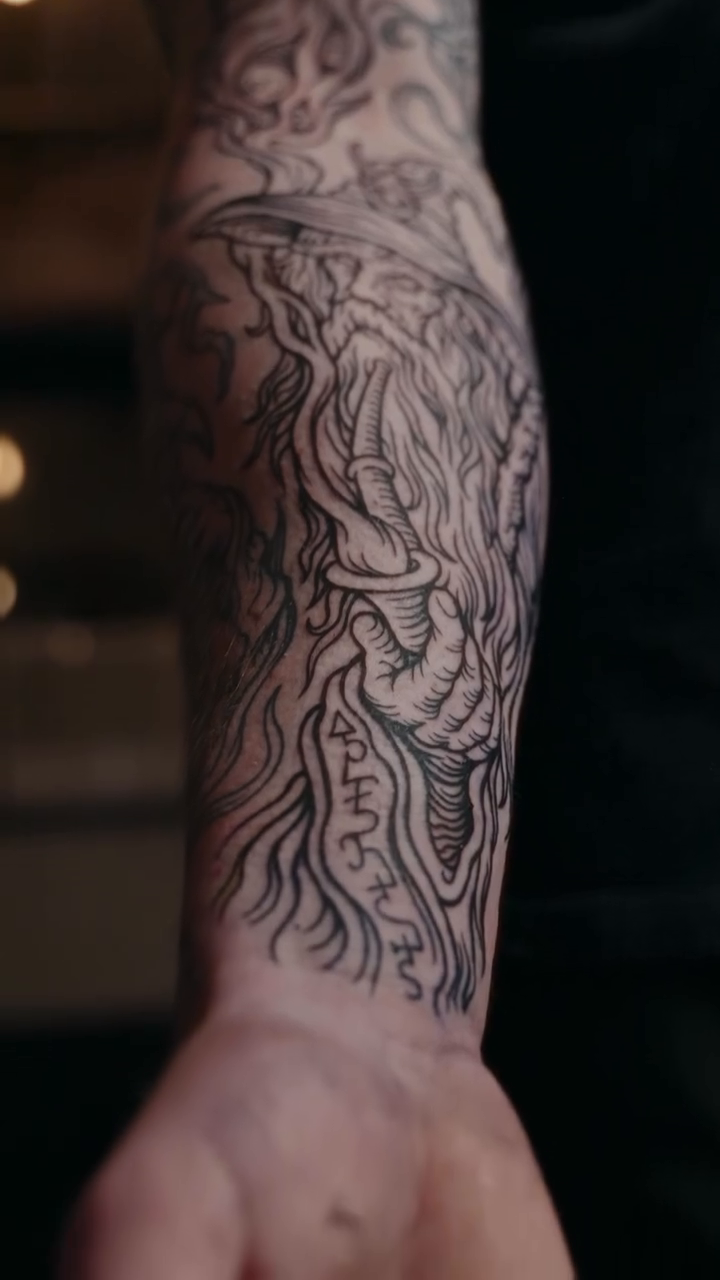 Tattoo by @sashawoland β black_and_grey, realism
