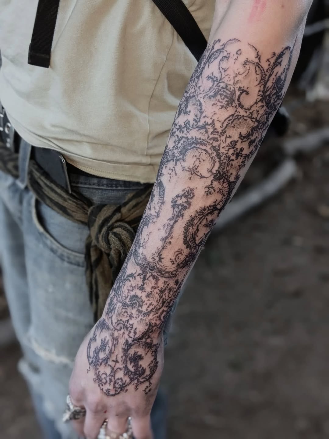 Tattoo by @profanae.0001 — blackwork, ornamental