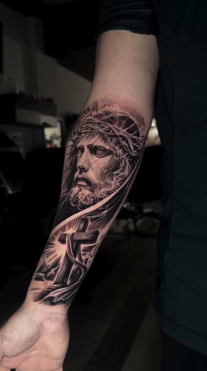 Tattoo by @pachink_ — realism, black_and_grey