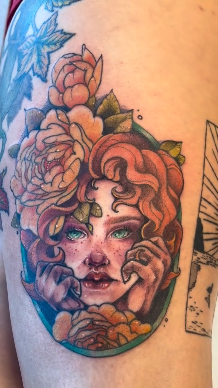 Tattoo by @cricketelijahtattoos — neo_traditional, illustrative
