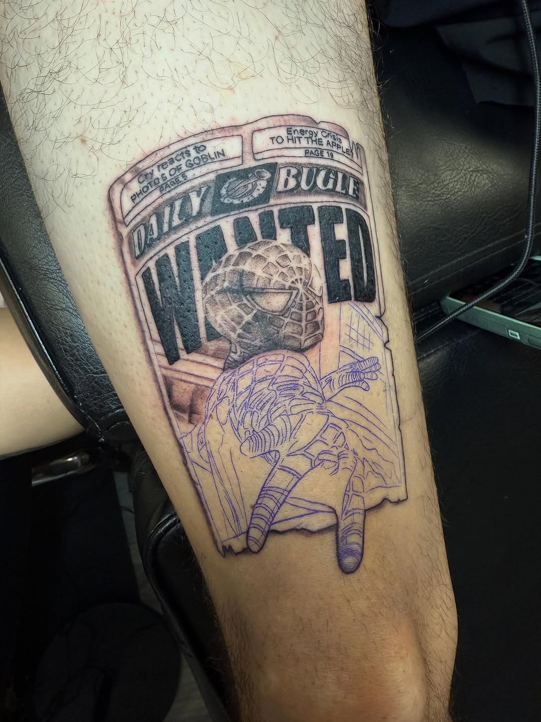 Tattoo by @_mel.art.tattoo โ black_and_grey, realism