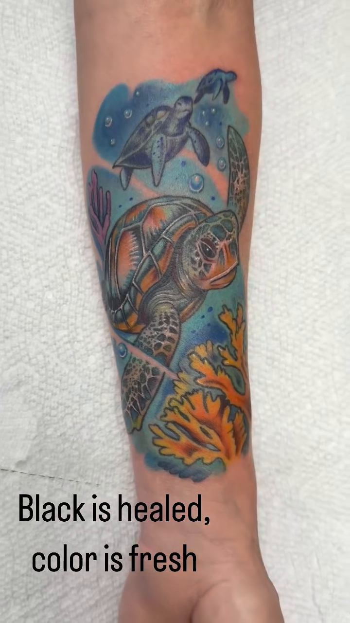 Tattoo by @sterling_tattoos β realism, black_and_grey