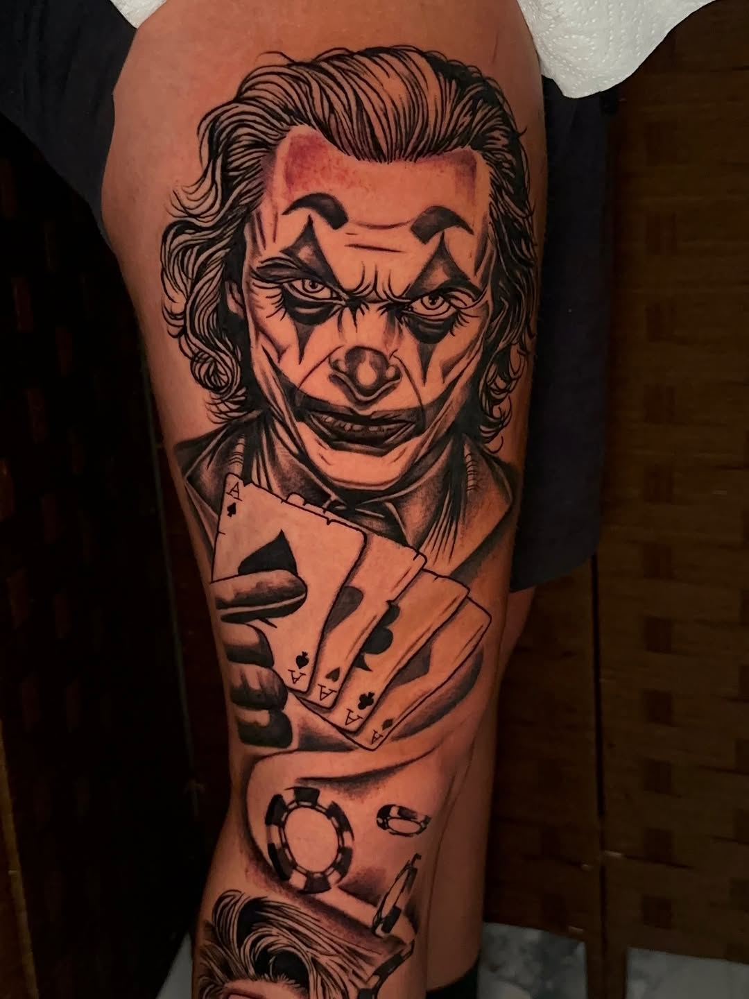Tattoo by @inkatatts — realism, black_and_grey