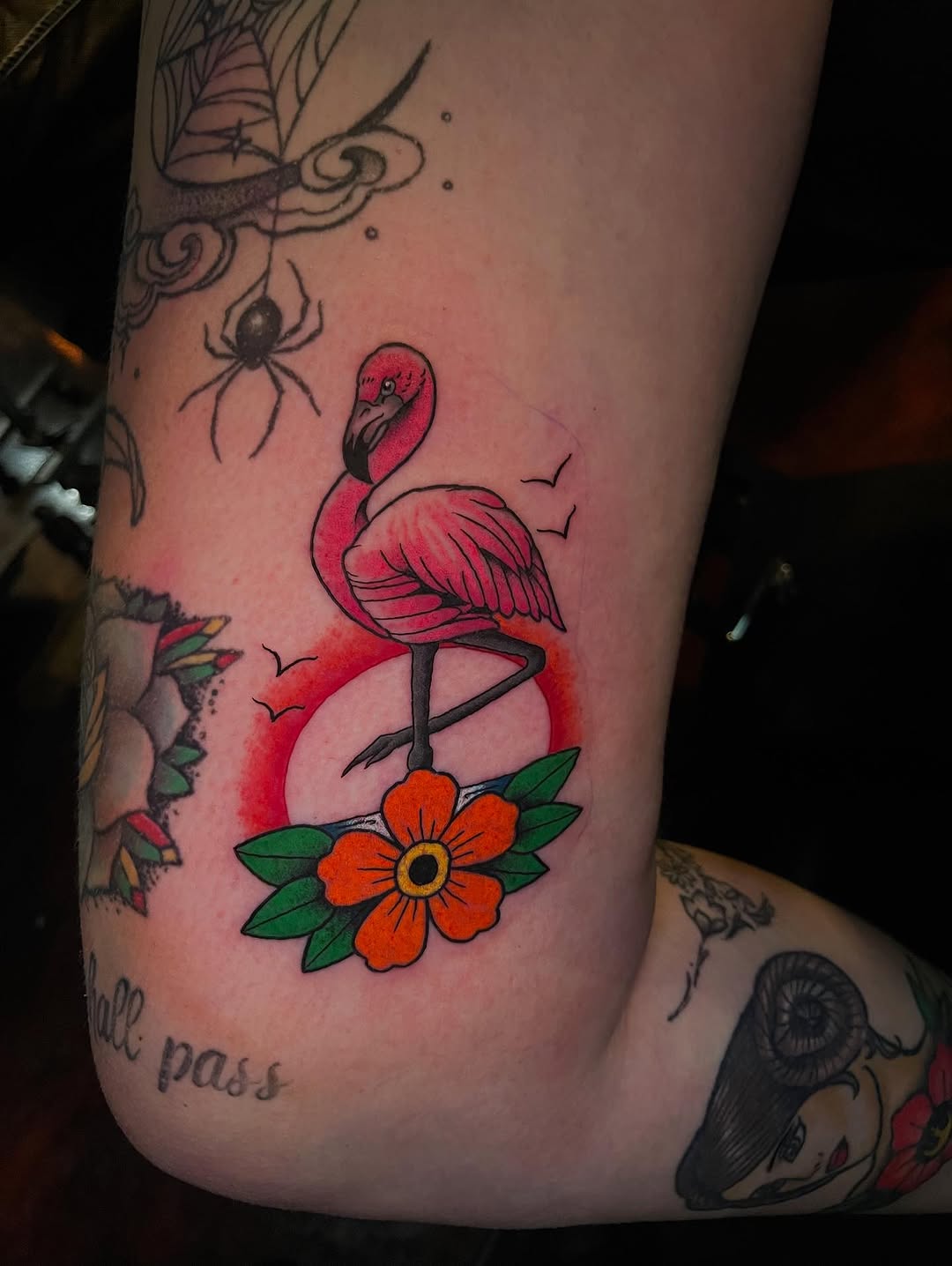 Tattoo by @alandapanda — american_traditional