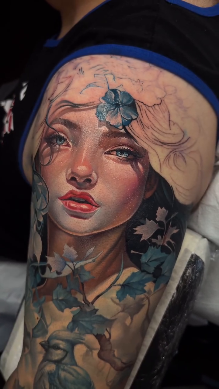 Tattoo by @dparamonov — realism, illustrative