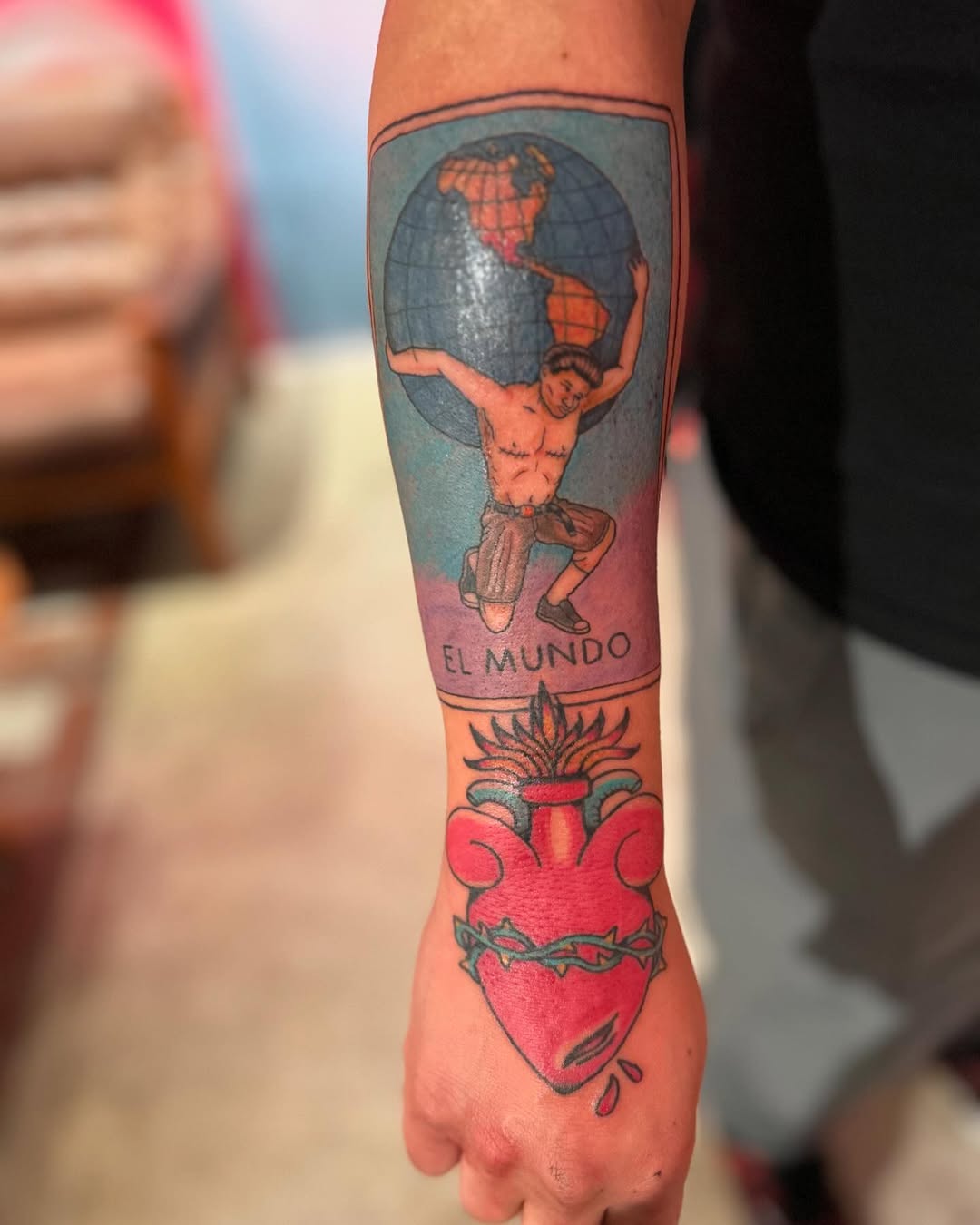 Tattoo by @el_misft โ american_traditional, illustrative