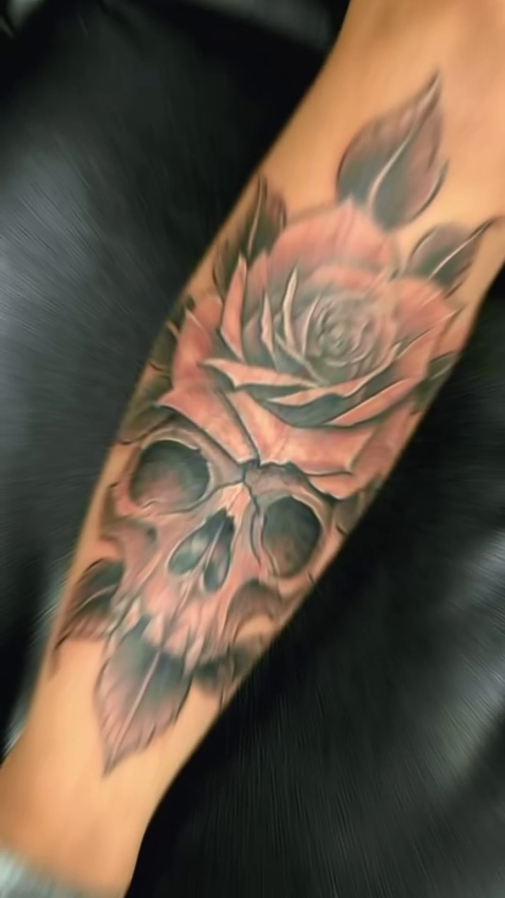 Tattoo by @thezaptrap — black_and_grey, realism