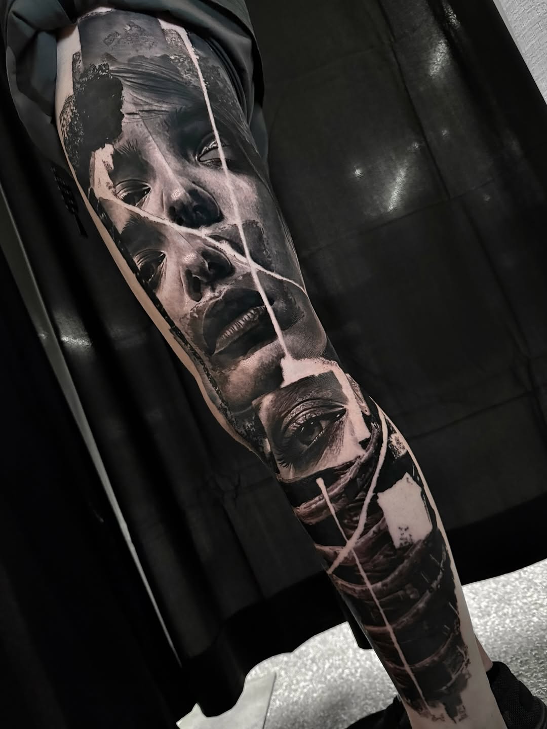 Tattoo by @k.richard.art — black_and_grey, realism