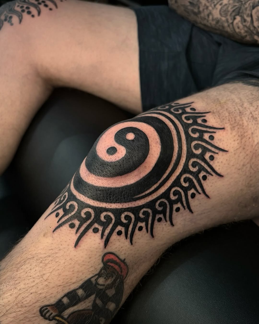 Tattoo by @joe.blackmamba — blackwork, tribal