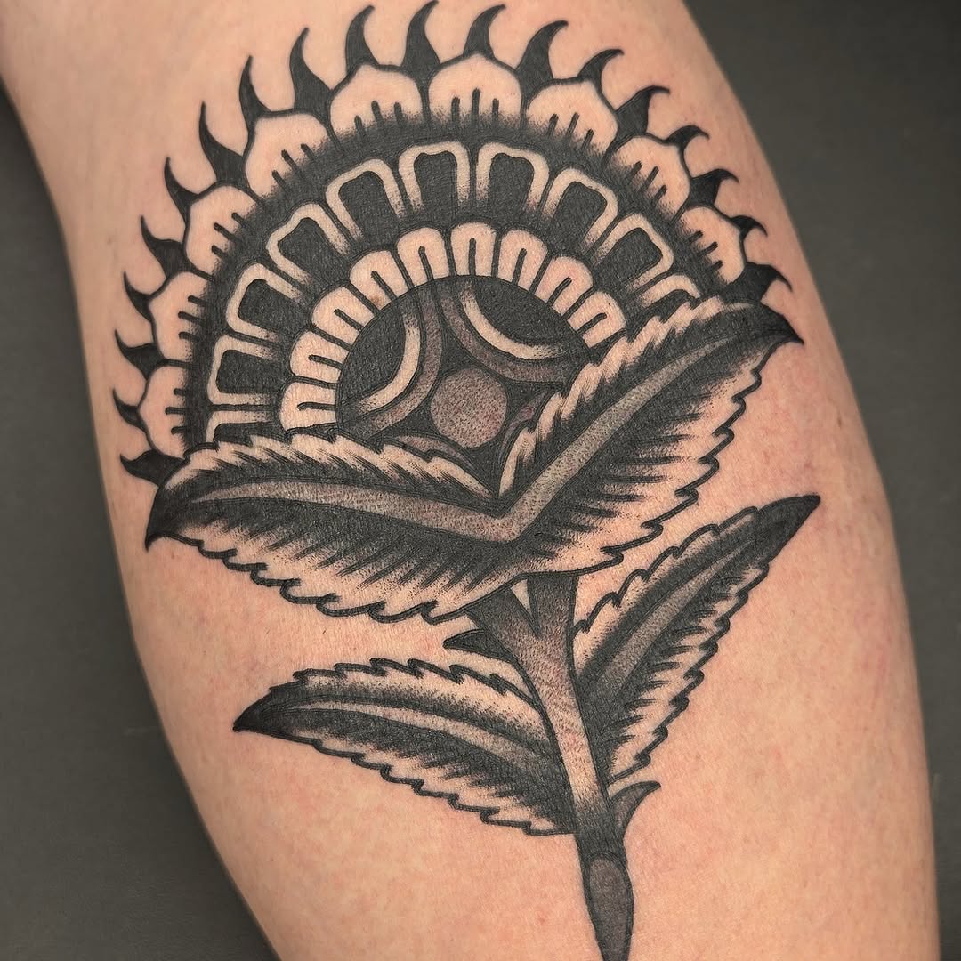 Tattoo by @dekeharms — american_traditional, black_and_grey