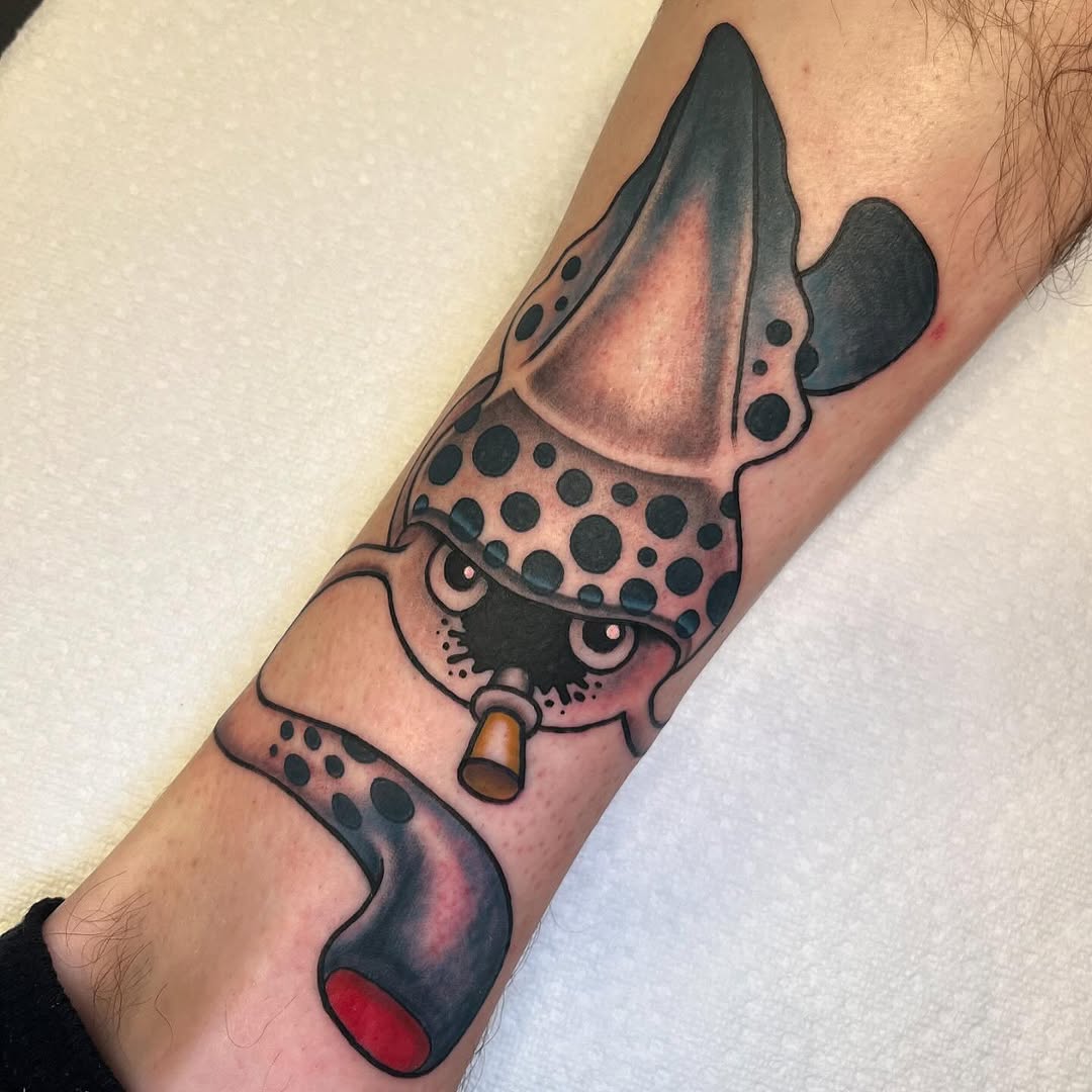 Tattoo by @slugclubtattoos — new_school