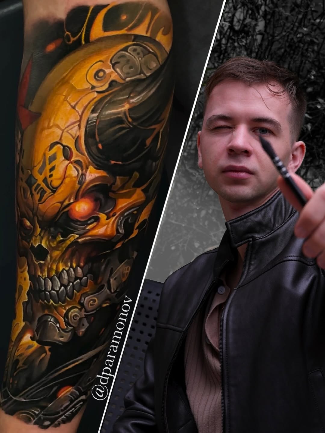 Tattoo by @dparamonov — realism, dark_realism