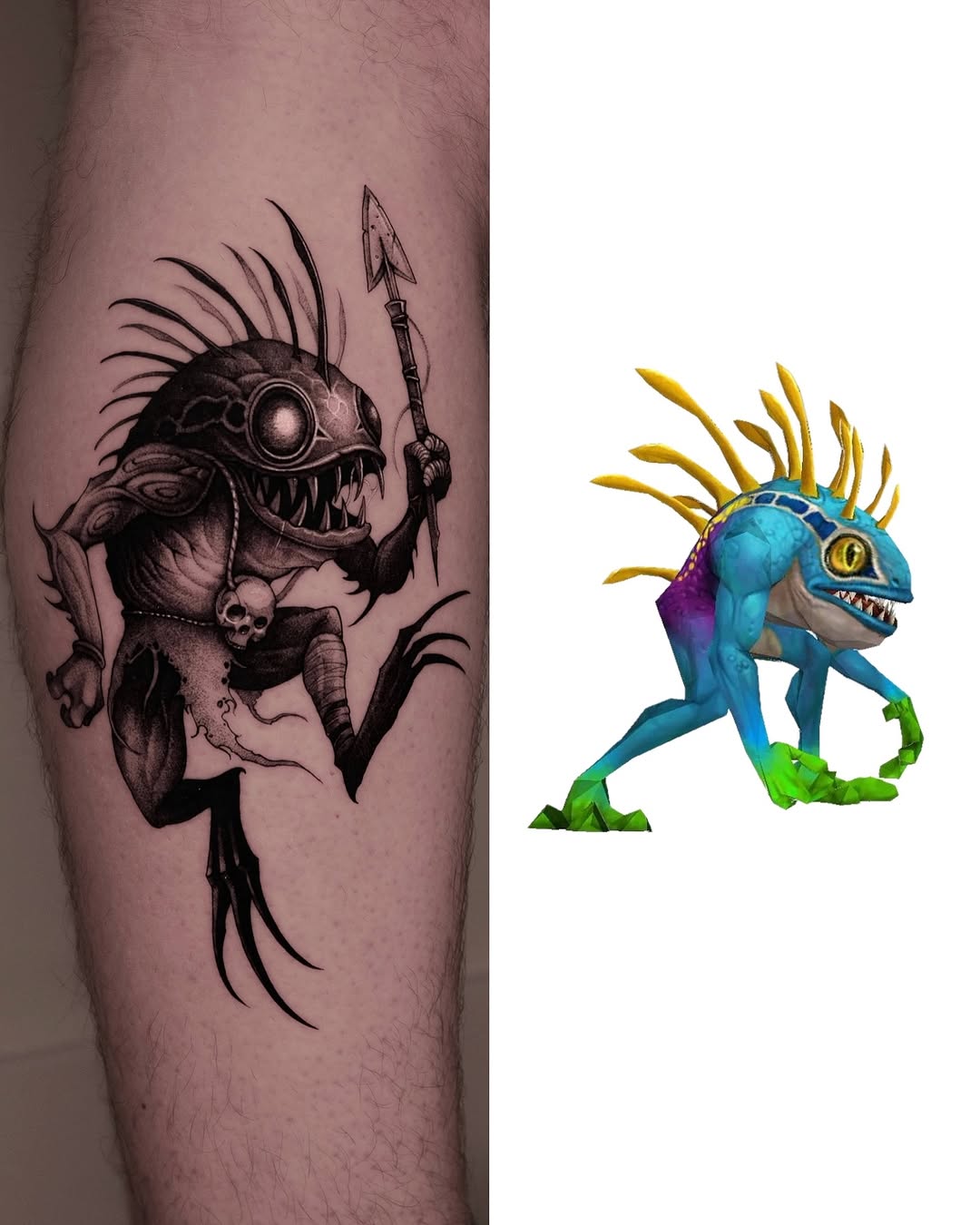 Tattoo by @47volt β black_and_grey, realism