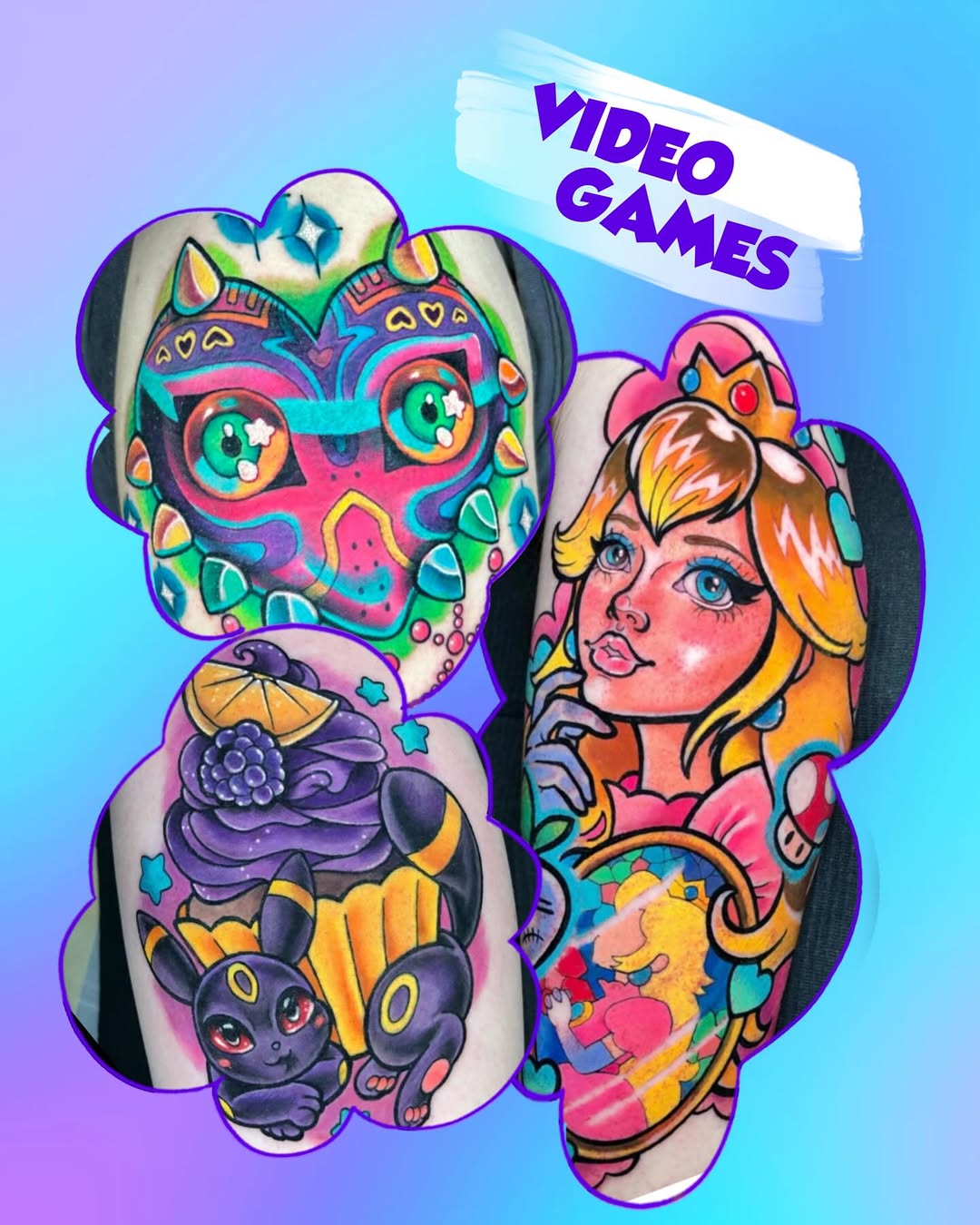Tattoo by @q.k.tattoo โ new_school, anime