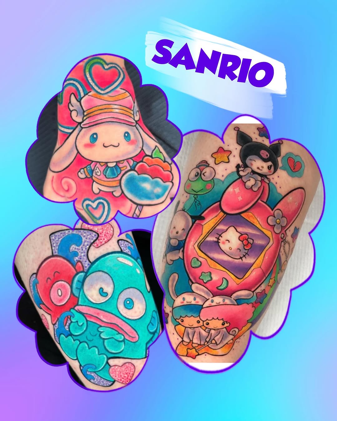 Tattoo by @q.k.tattoo โ new_school, anime