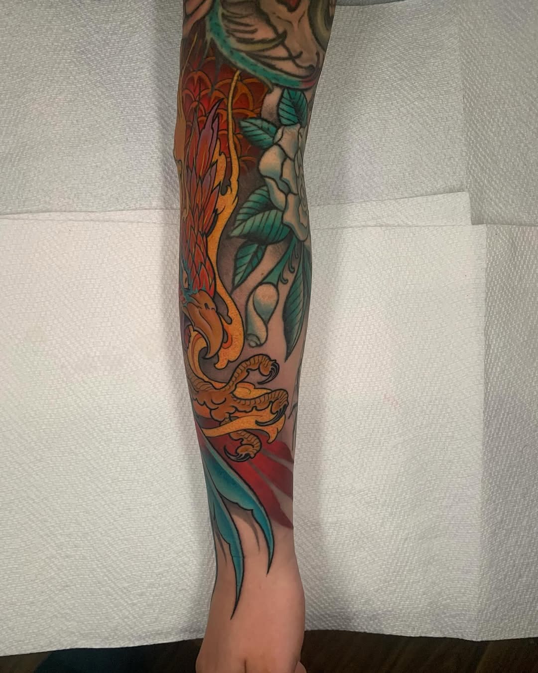 Tattoo by @timderosetattoos — japanese_irezumi, neo_traditional